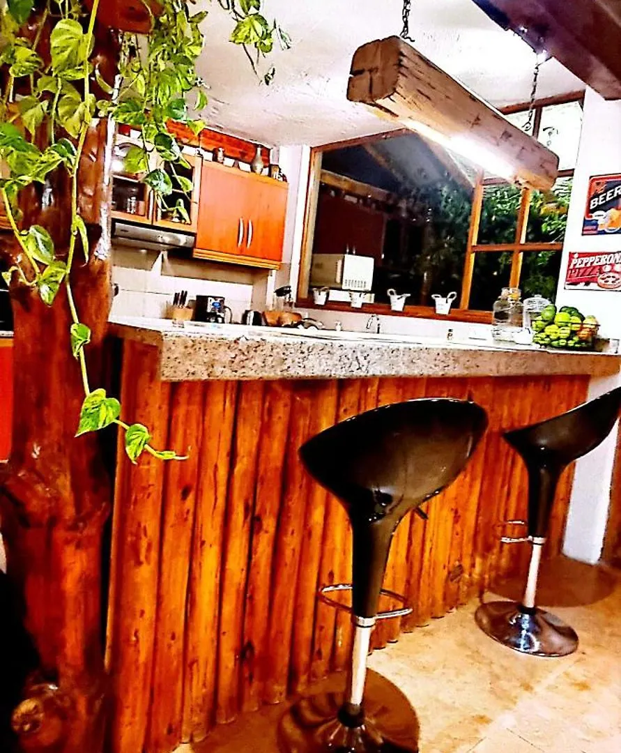 ホームステイ キトIlalo Chalet Houseアパートメント